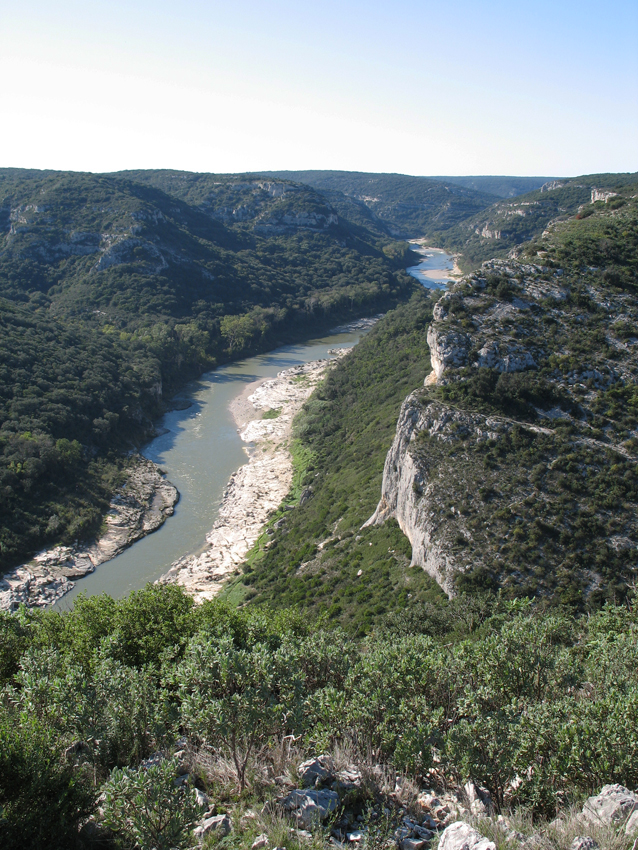 gorges Gardon Collias JCB 4