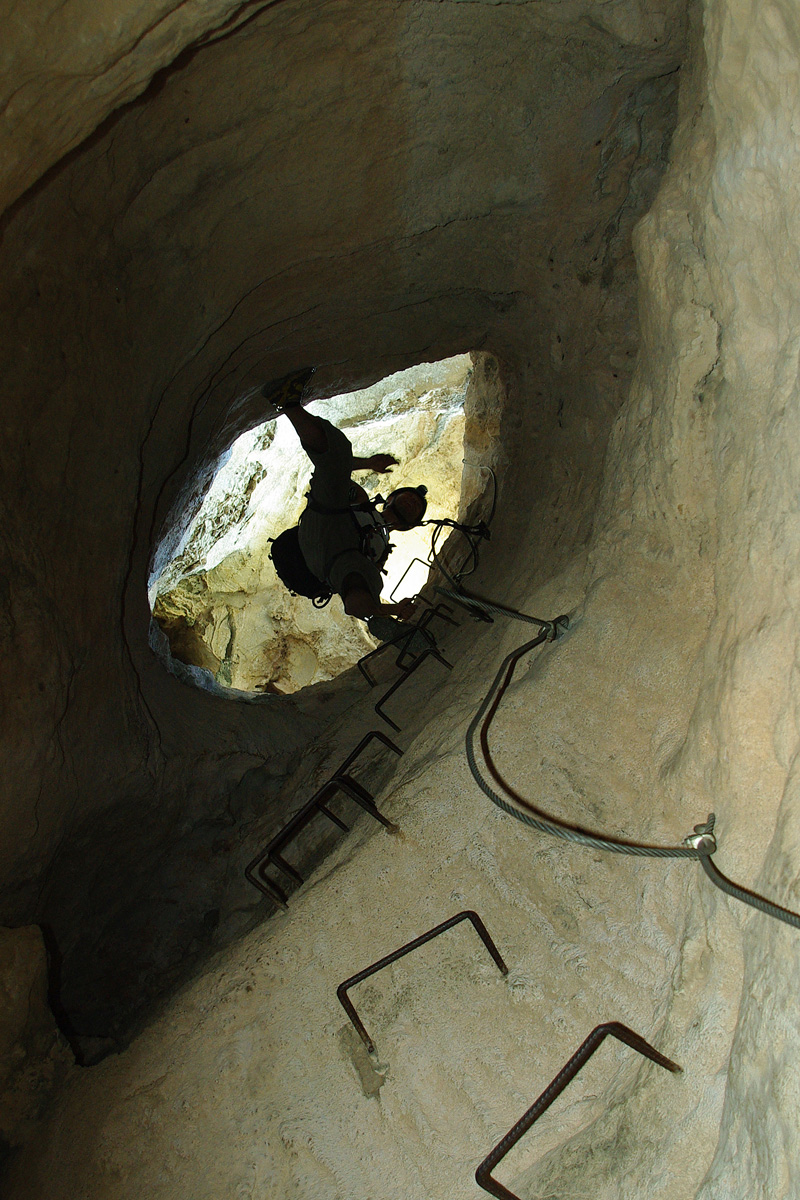 Via ferrata à Saint-Bauzille-de-Putois