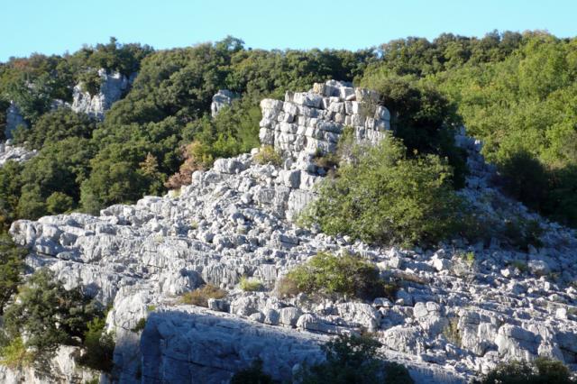 lapié, ravin des Arcs