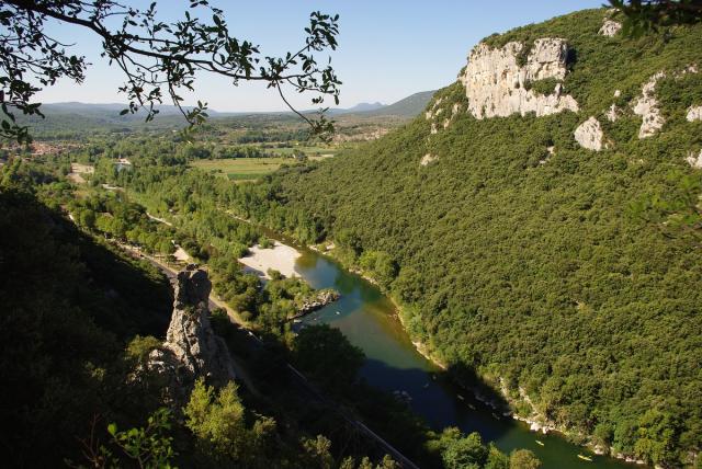 Gorges de l'Hérault à Saint-Bauzille-de-Putois