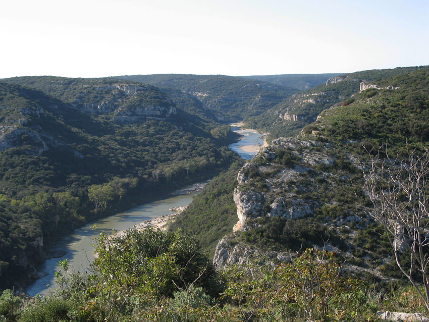 Gorges gardon Collias JCB 2